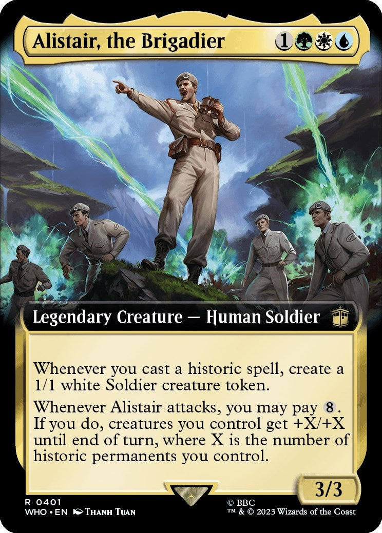 Alistair, the Brigadier (Extended Art) (401)
