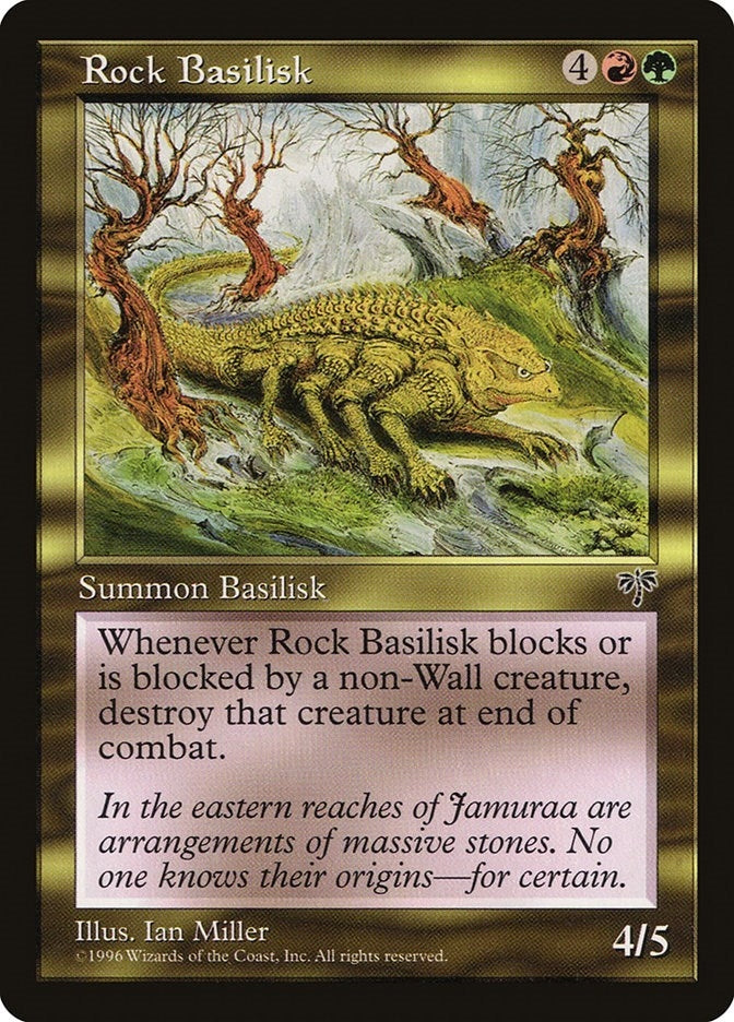 Image for Rock Basilisk - Magic: The Gathering