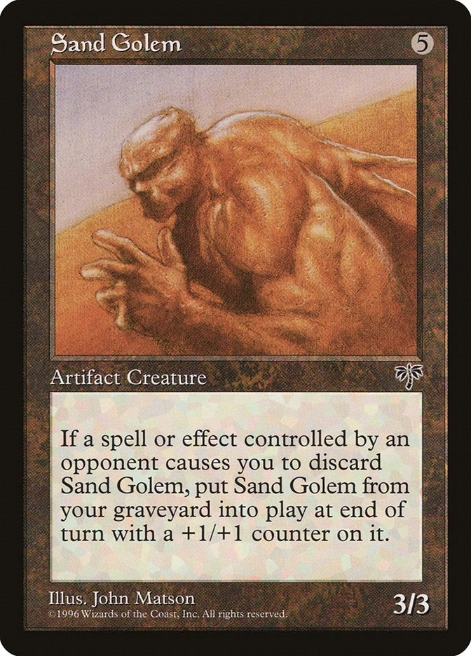 Image for Sand Golem - Magic: The Gathering
