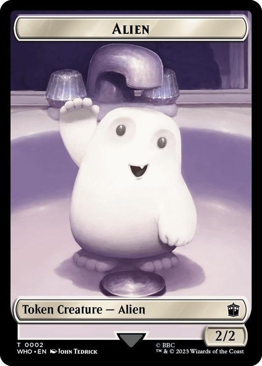 Alien // Alien Salamander Double-Sided Token (2 // 16)