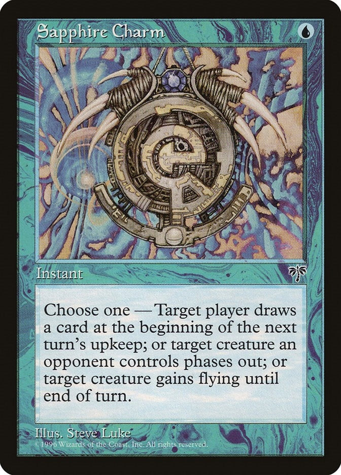 Image for Sapphire Charm - Magic: The Gathering