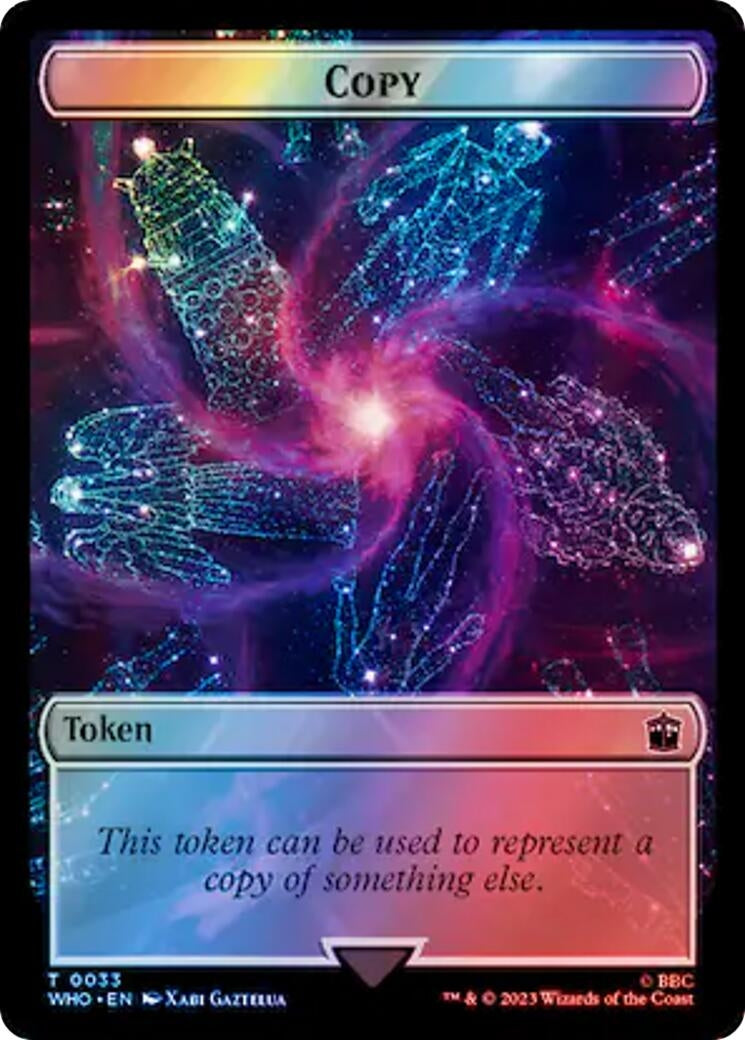 Image for Copy // Clue (0055) Double-Sided Token (Surge Foil) (33 // 55) - Magic: The Gathering