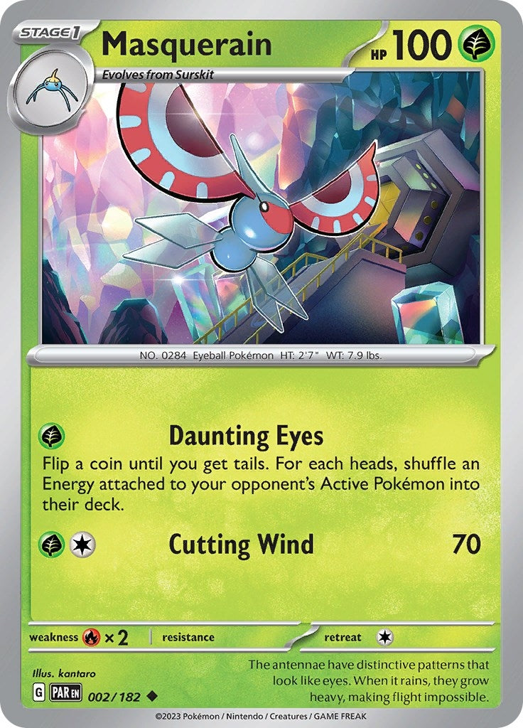 Image for Masquerain (002/182) - Pokemon