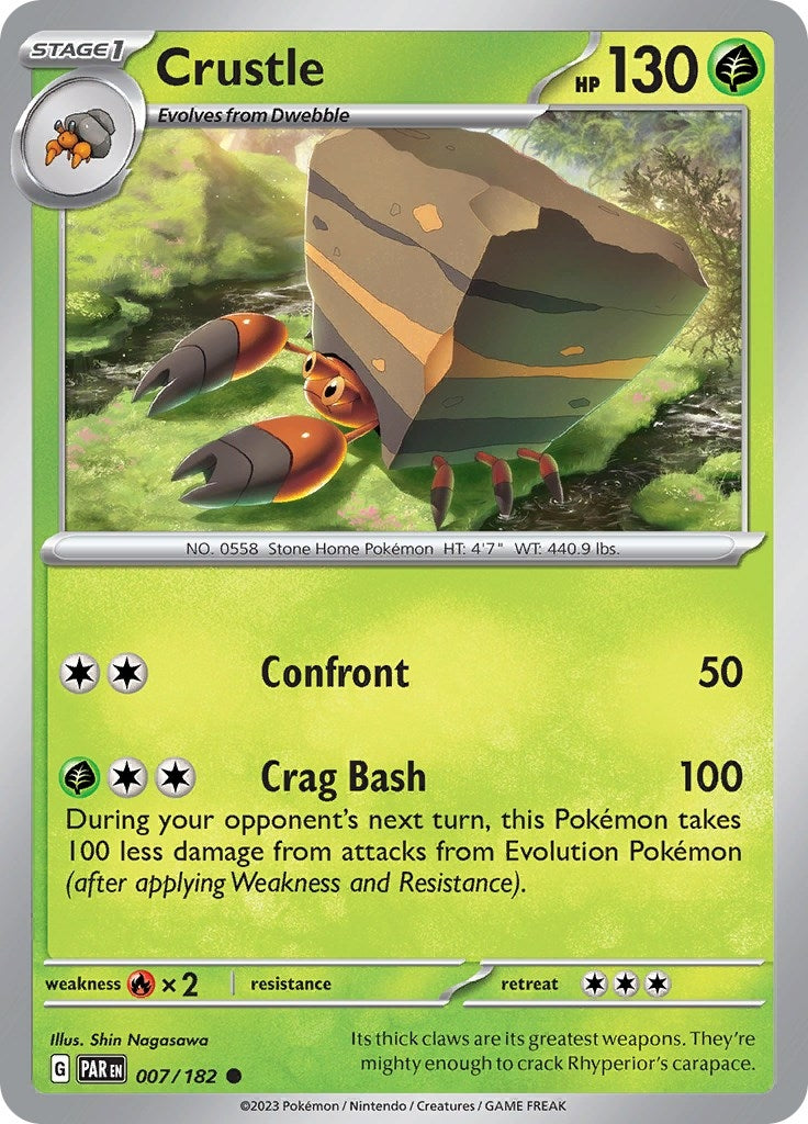 Image for Crustle (007/182) - Pokemon