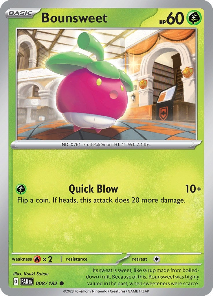 Image for Bounsweet (008/182) - Pokemon