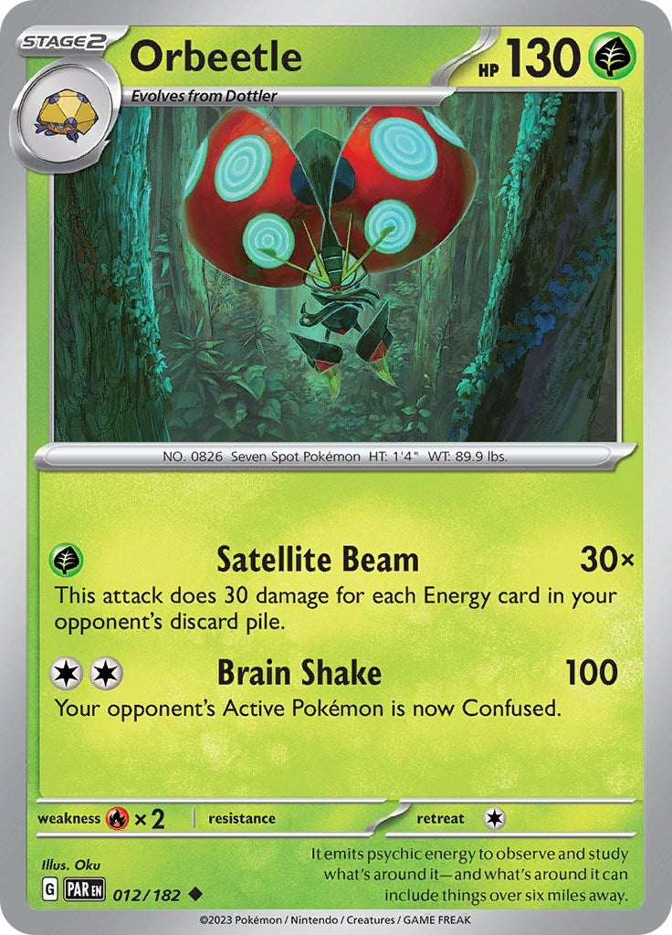 Image for Orbeetle (012/182) - Pokemon