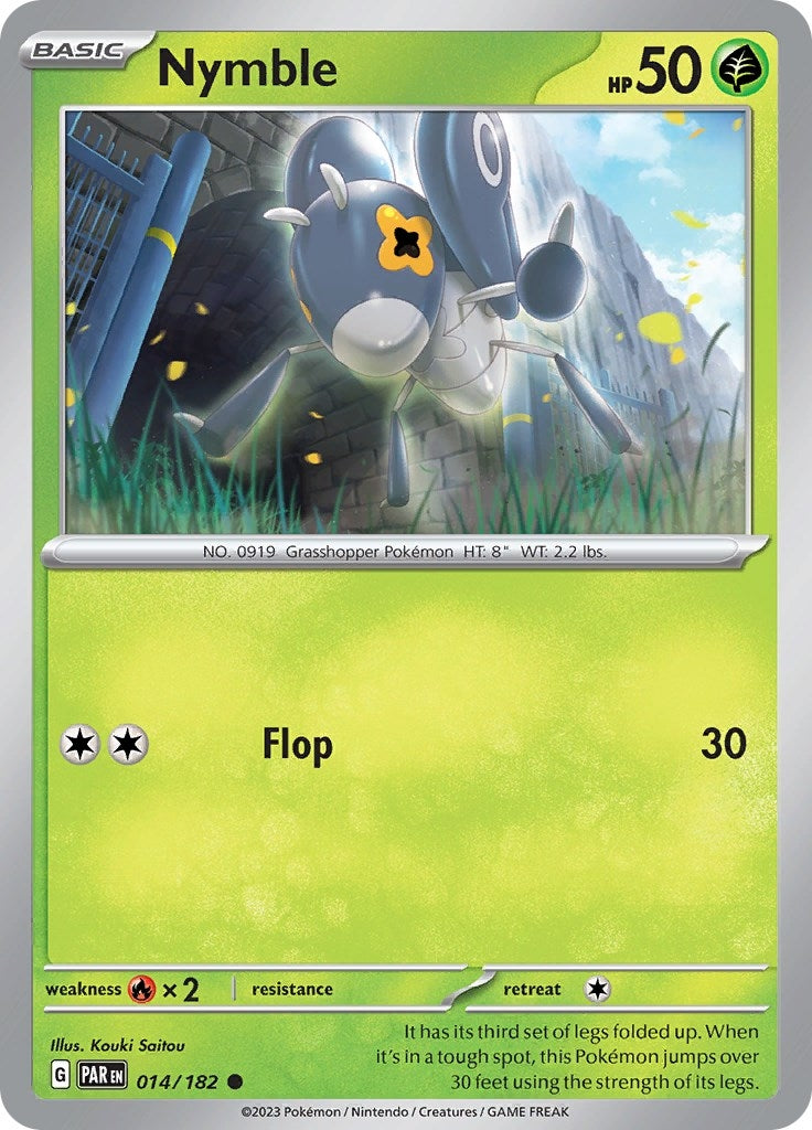 Image for Nymble (014/182) - Pokemon