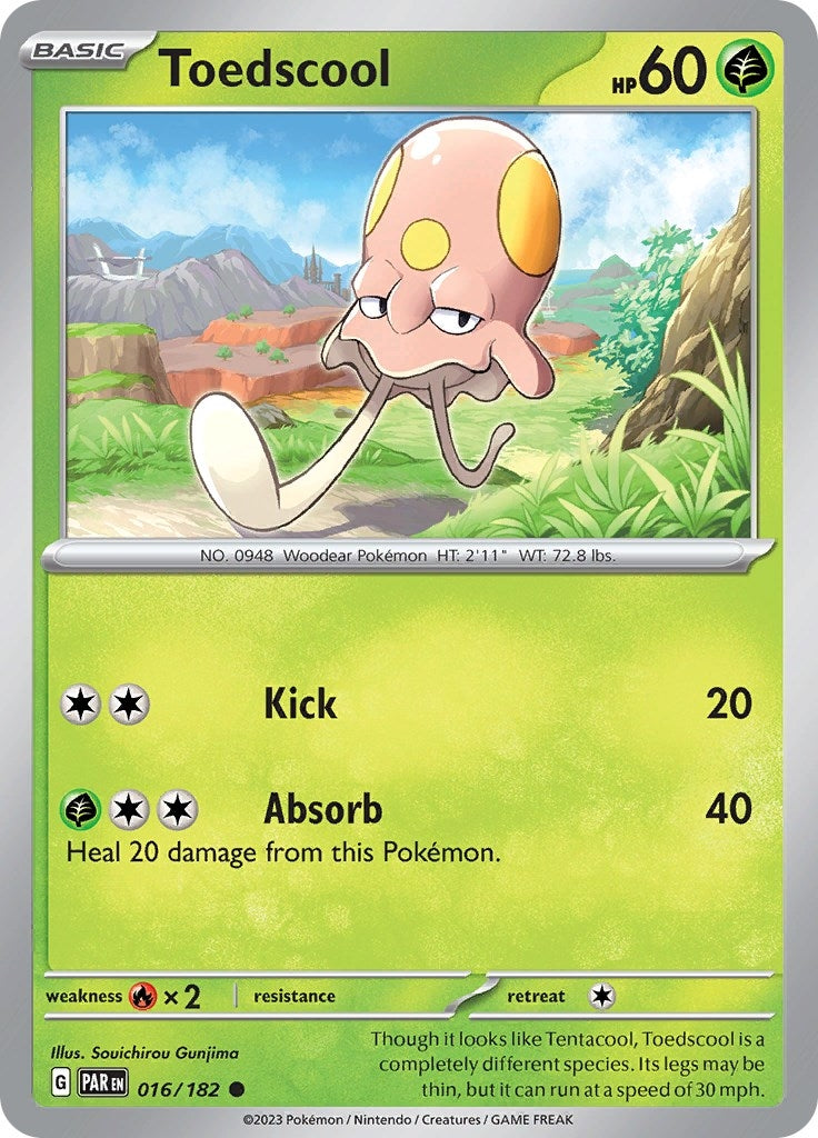Image for Toedscool (016/182) - Pokemon