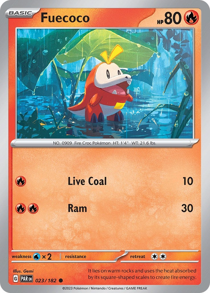 Image for Fuecoco (023/182) - Pokemon