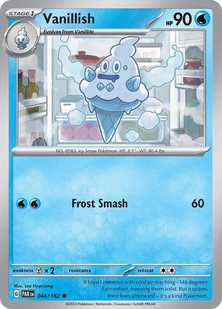 Image for Vanillish (044/182) - Pokemon