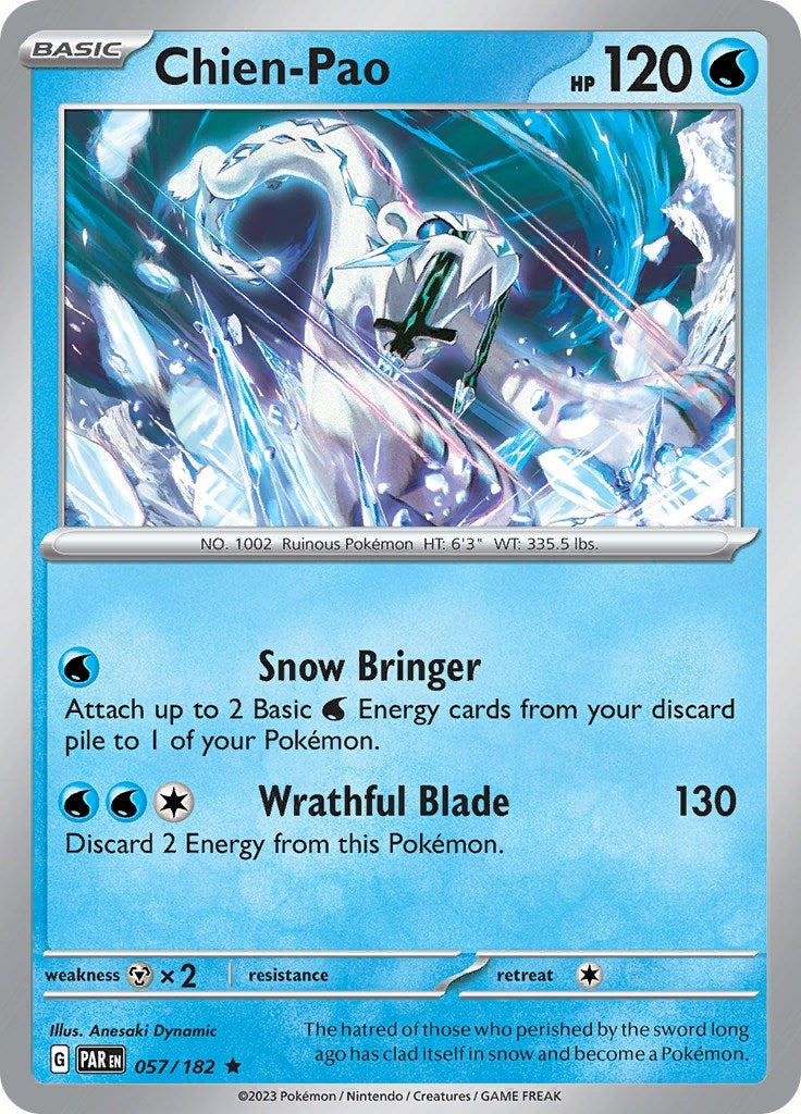 Image for Chien-Pao (057/182) - Pokemon