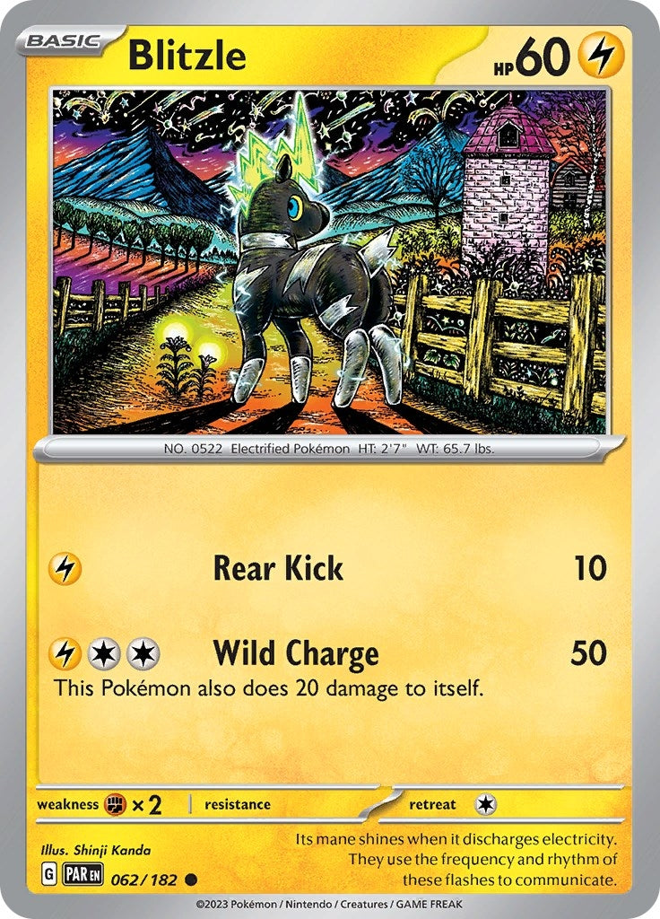 Image for Blitzle (062/182) - Pokemon