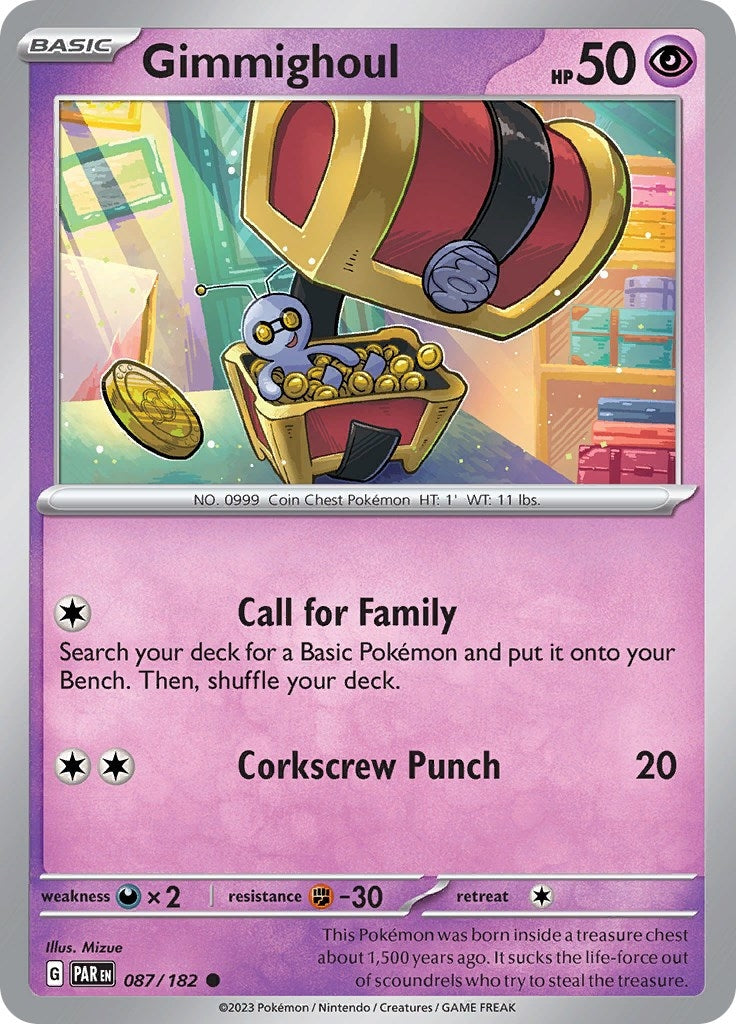 Image for Gimmighoul (087/182) - Pokemon