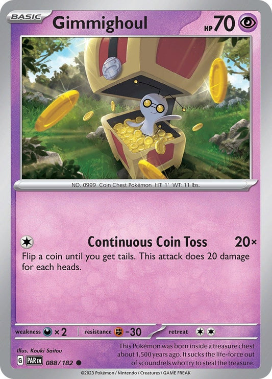 Image for Gimmighoul (088/182) - Pokemon