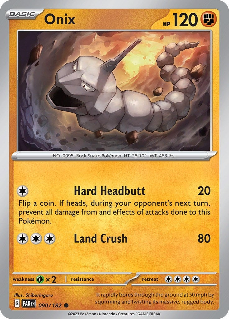 Image for Onix (090/182) - Pokemon
