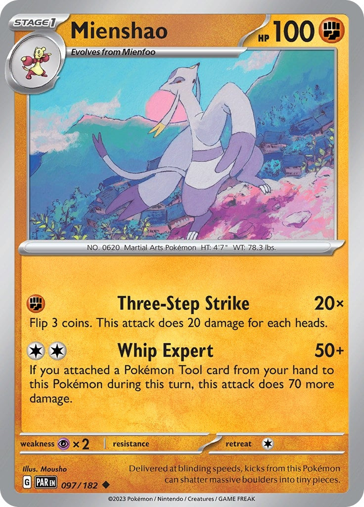 Image for Mienshao (097/182) - Pokemon