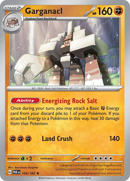 Image for Garganacl (104/182) - Pokemon