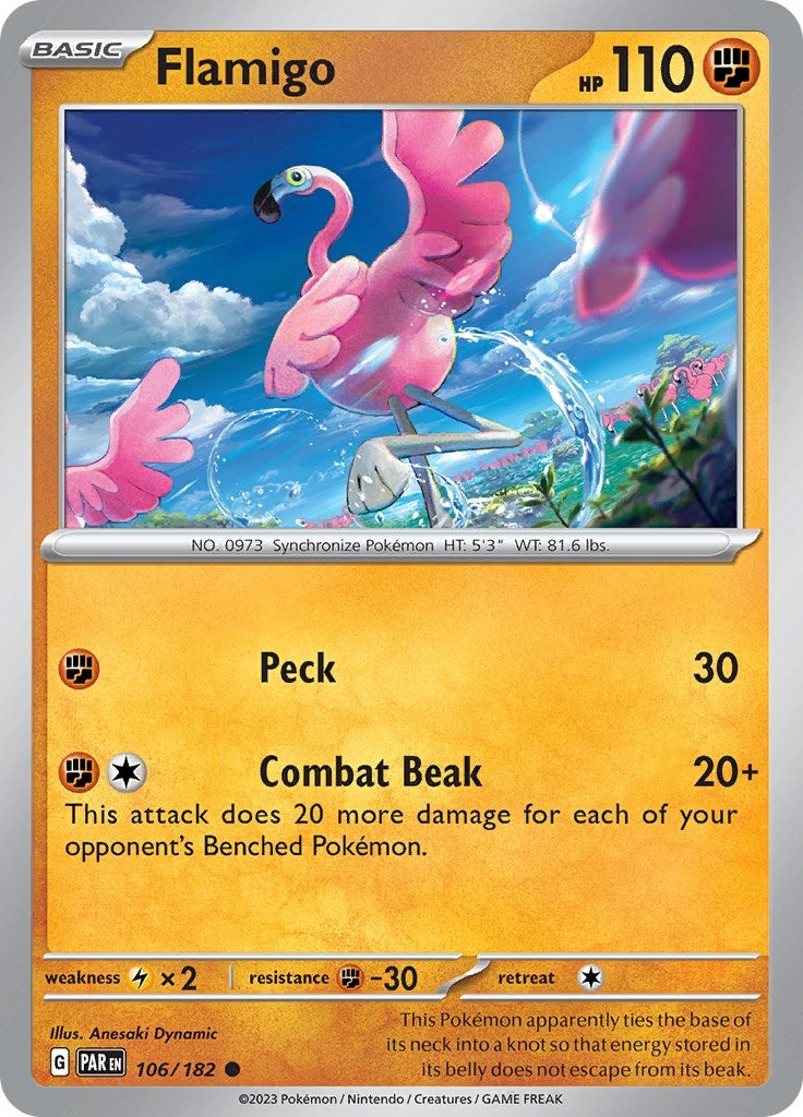 Image for Flamigo (106/182) - Pokemon