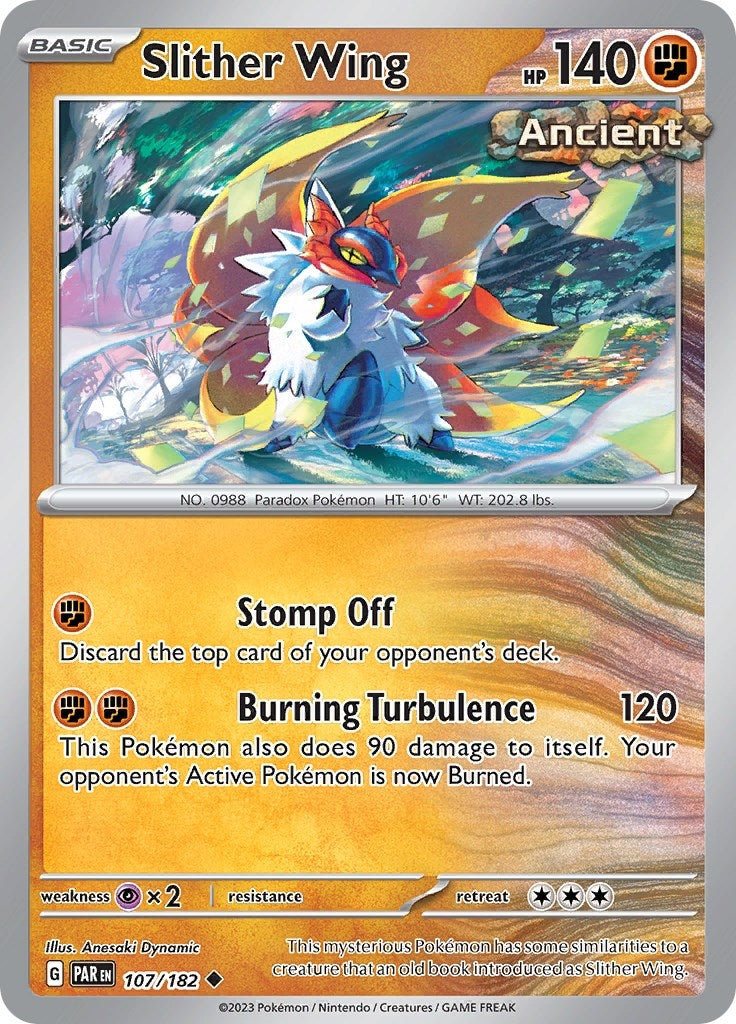 Image for Slither Wing (107/182) - Pokemon
