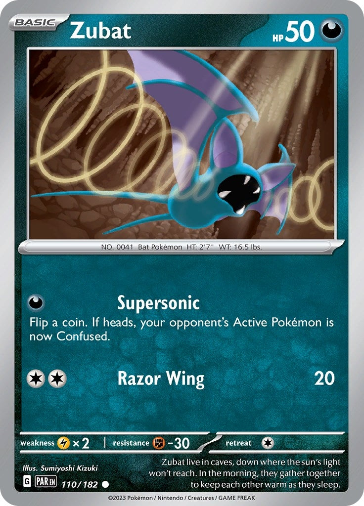 Image for Zubat (110/182) - Pokemon