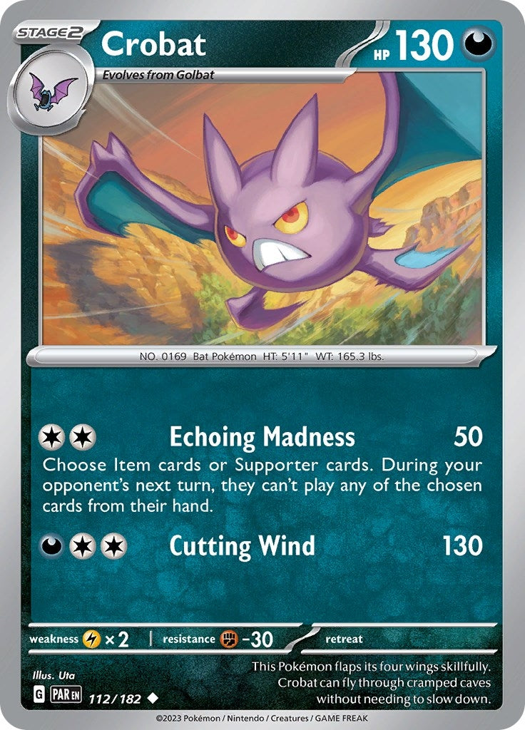 Image for Crobat (112/182) - Pokemon