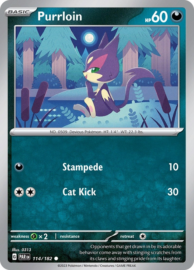 Image for Purrloin (114/182) - Pokemon