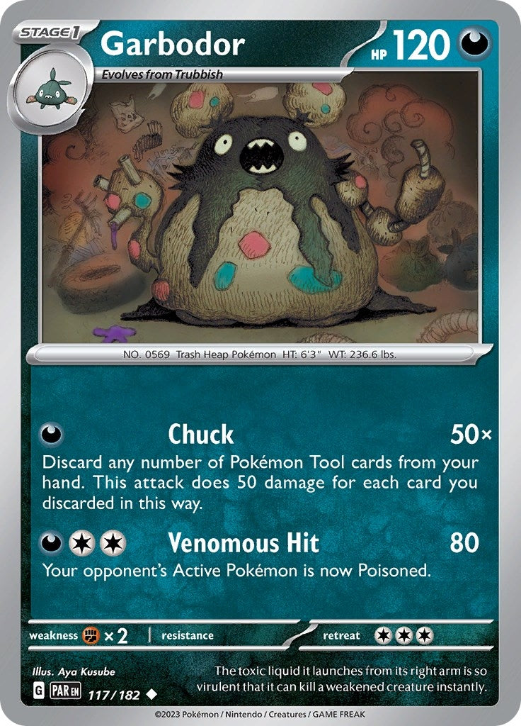 Image for Garbodor (117/182) - Pokemon