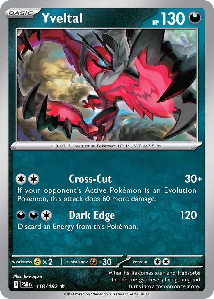 Image for Yveltal (118/182) - Pokemon