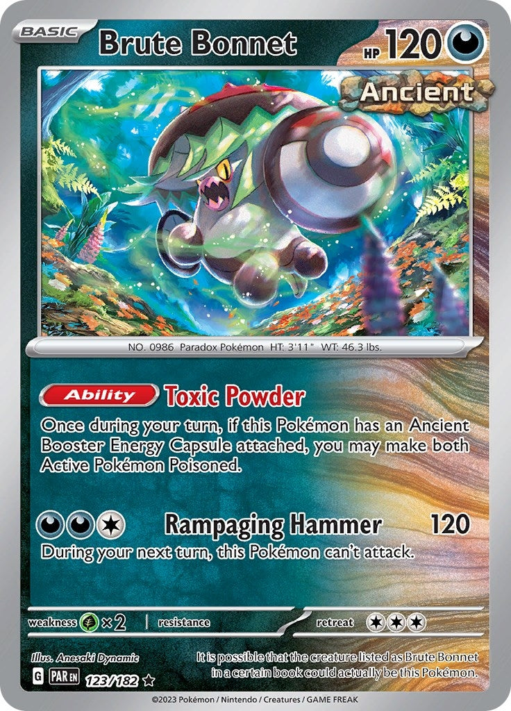 Image for Brute Bonnet (123/182) - Pokemon