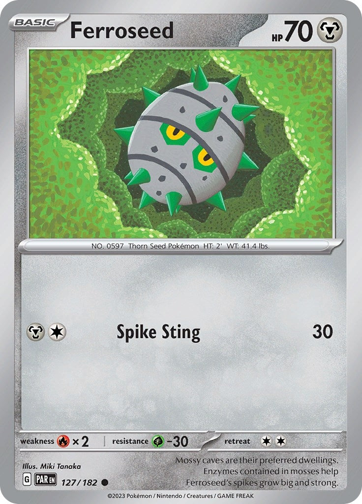 Image for Ferroseed (127/182) - Pokemon