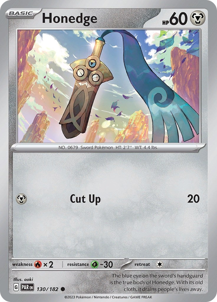 Image for Honedge (130/182) - Pokemon