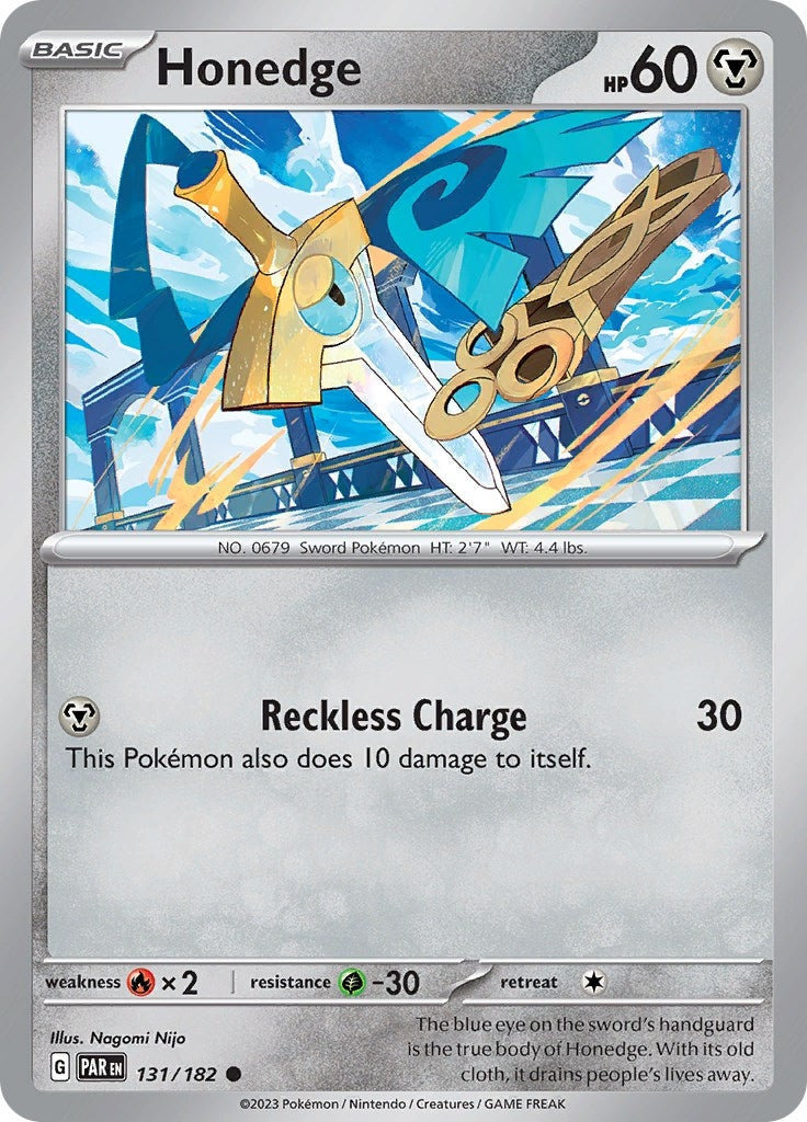 Image for Honedge (131/182) - Pokemon