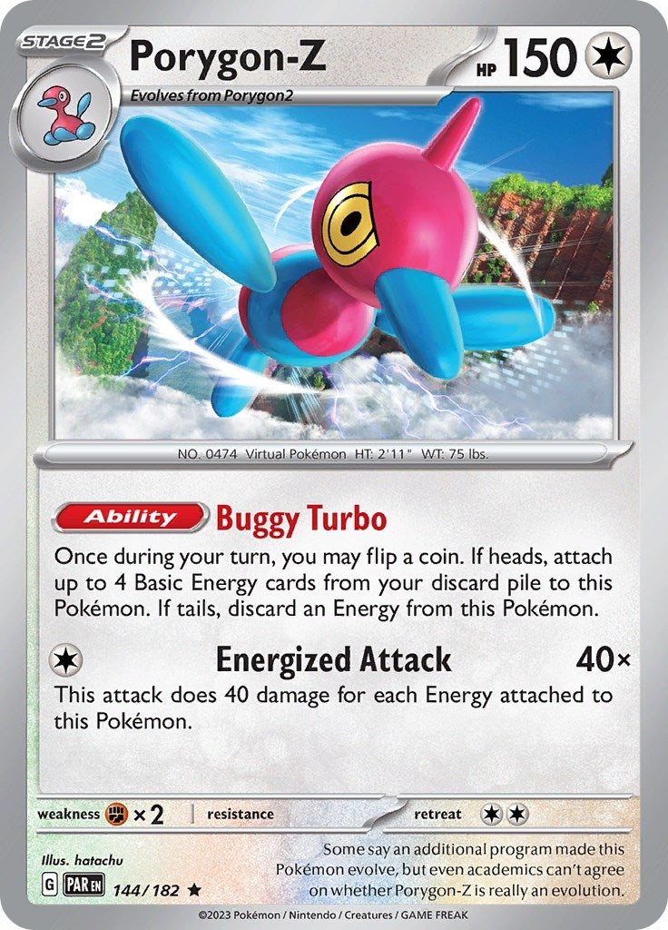 Image for Porygon-Z (144/182) - Pokemon