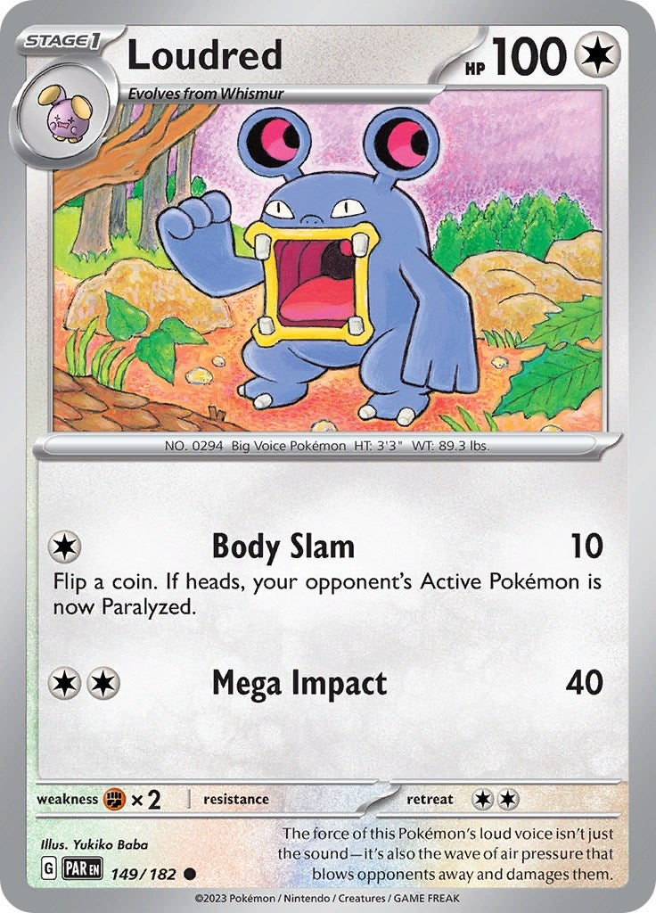 Image for Loudred (149/182) - Pokemon