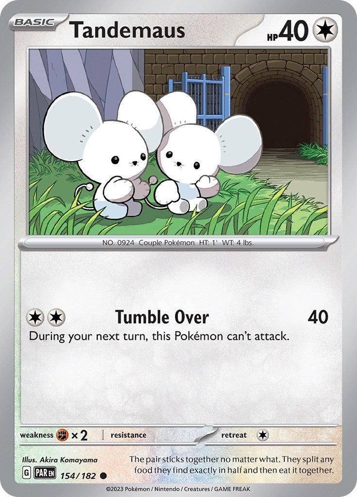 Image for Tandemaus (154/182) - Pokemon