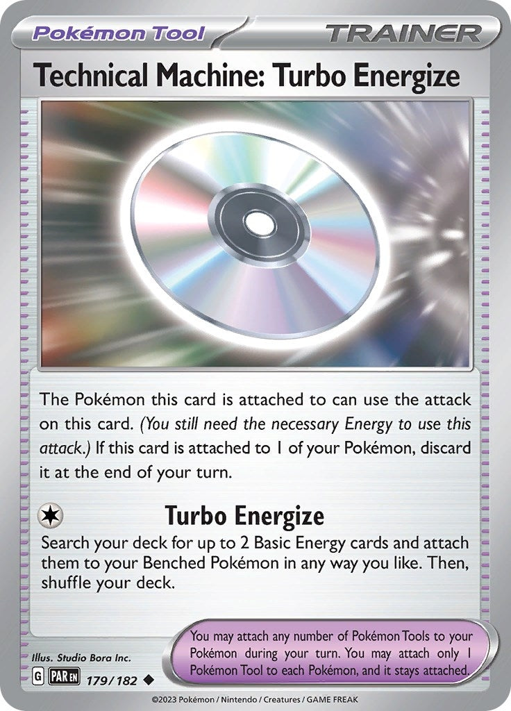 Image for Technical Machine: Turbo Energize (179/182) - Pokemon