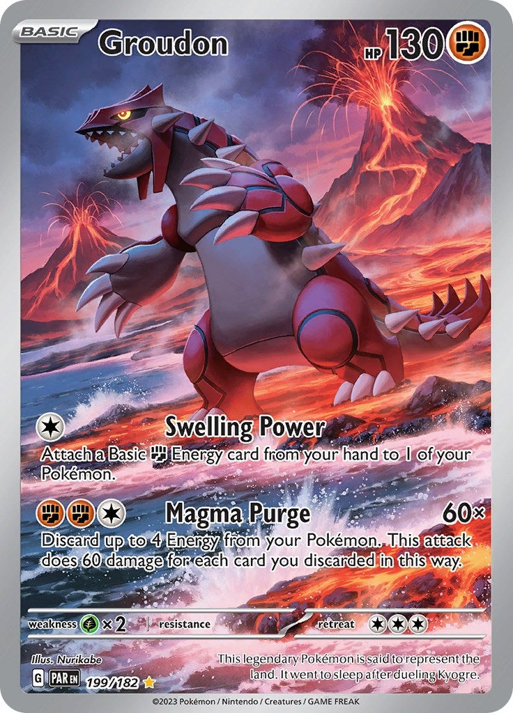 Image for Groudon (199/182) - Pokemon