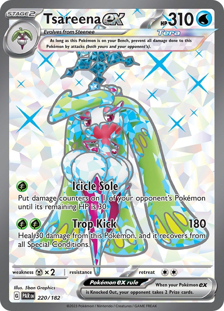 Image for Tsareena ex (220/182) - Pokemon