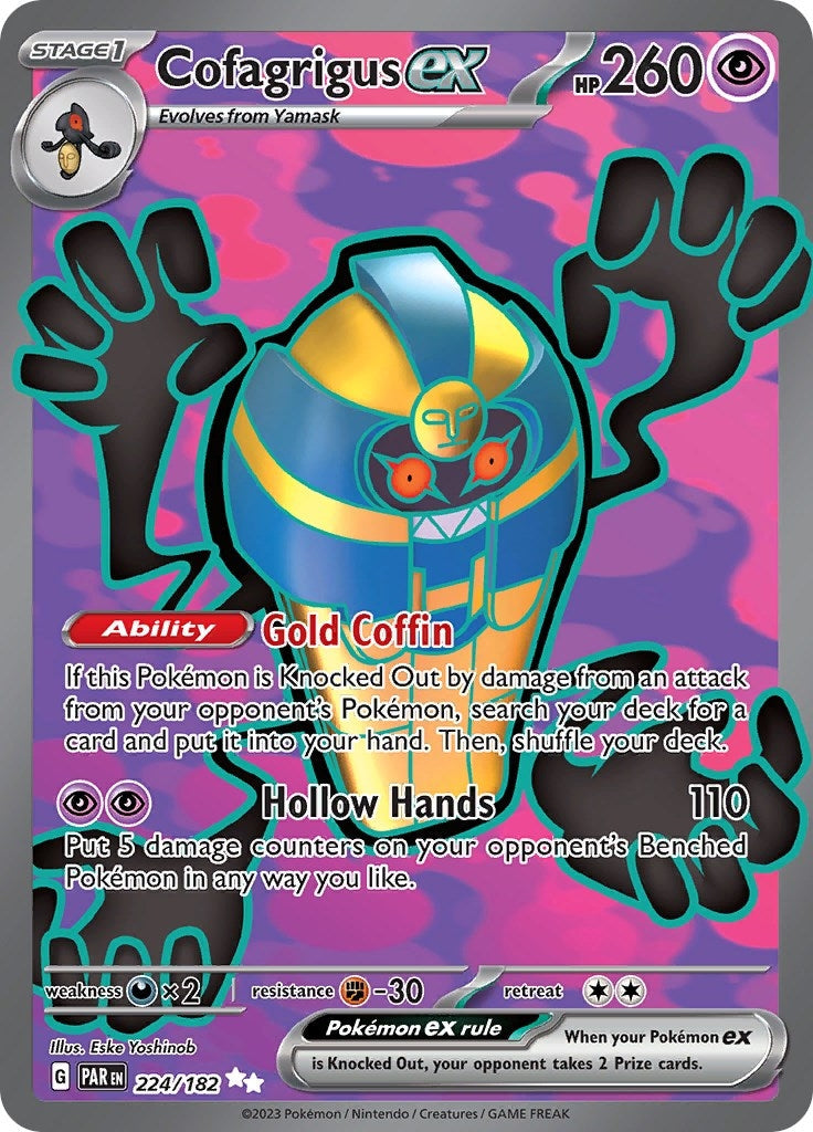 Image for Cofagrigus ex (224/182) - Pokemon
