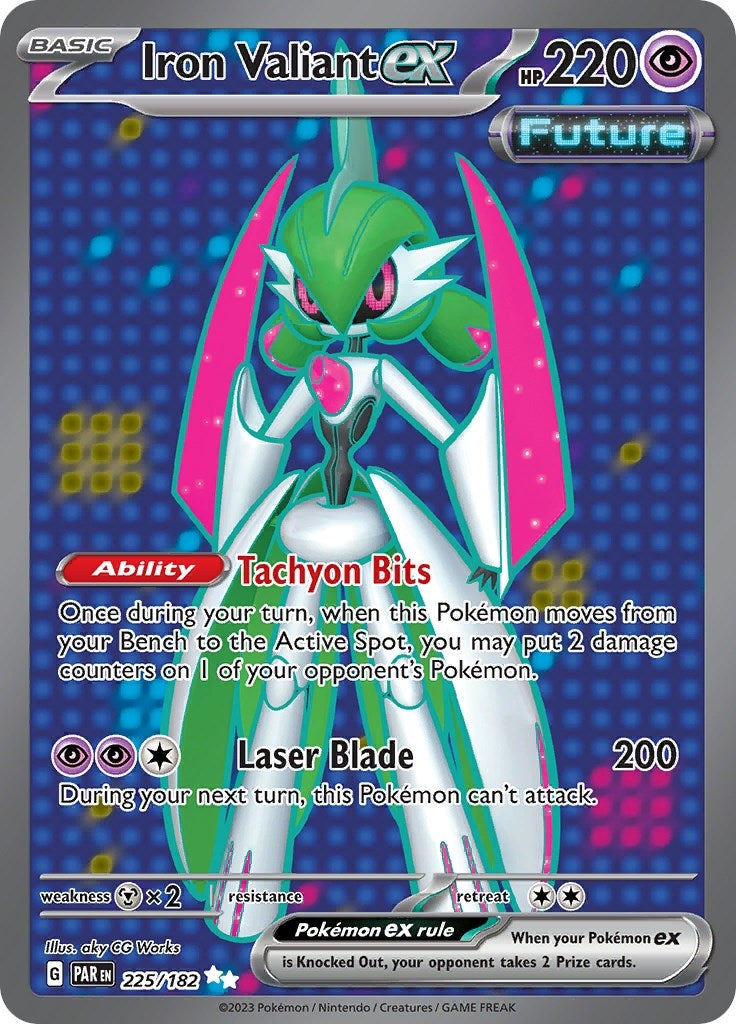 Image for Iron Valiant ex (225/182) - Pokemon