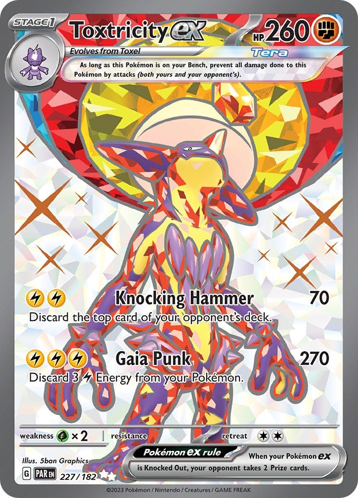 Image for Toxtricity ex (227/182) - Pokemon