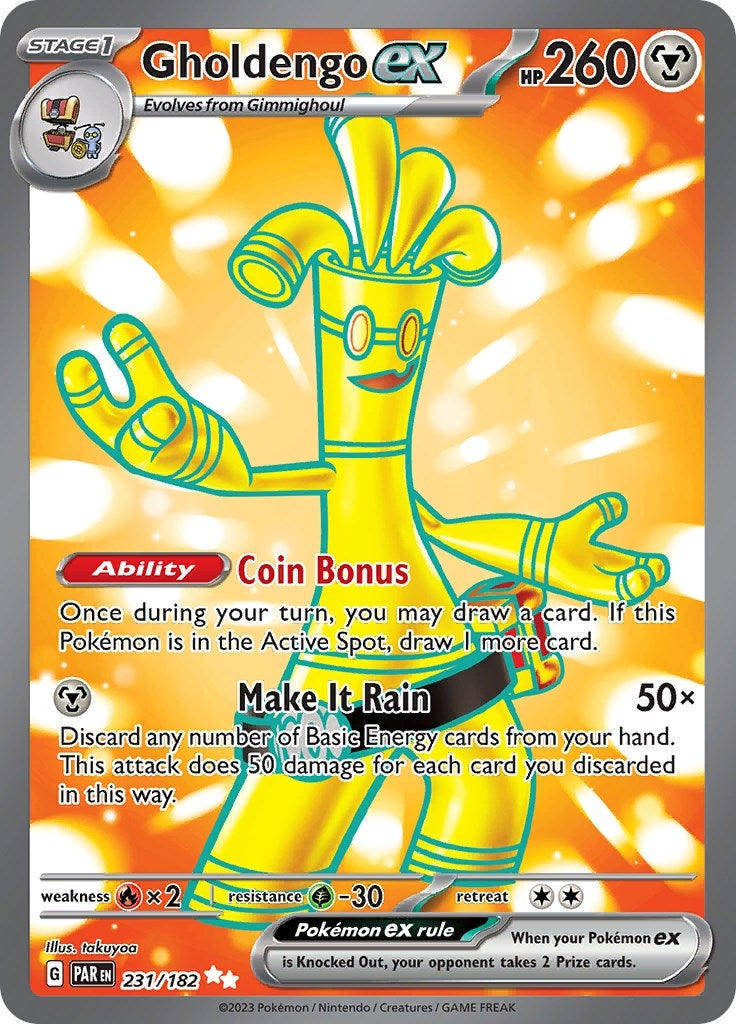 Image for Gholdengo ex (231/182) - Pokemon