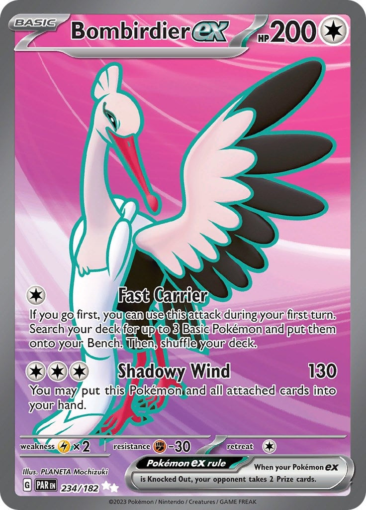 Image for Bombirdier ex (234/182) - Pokemon