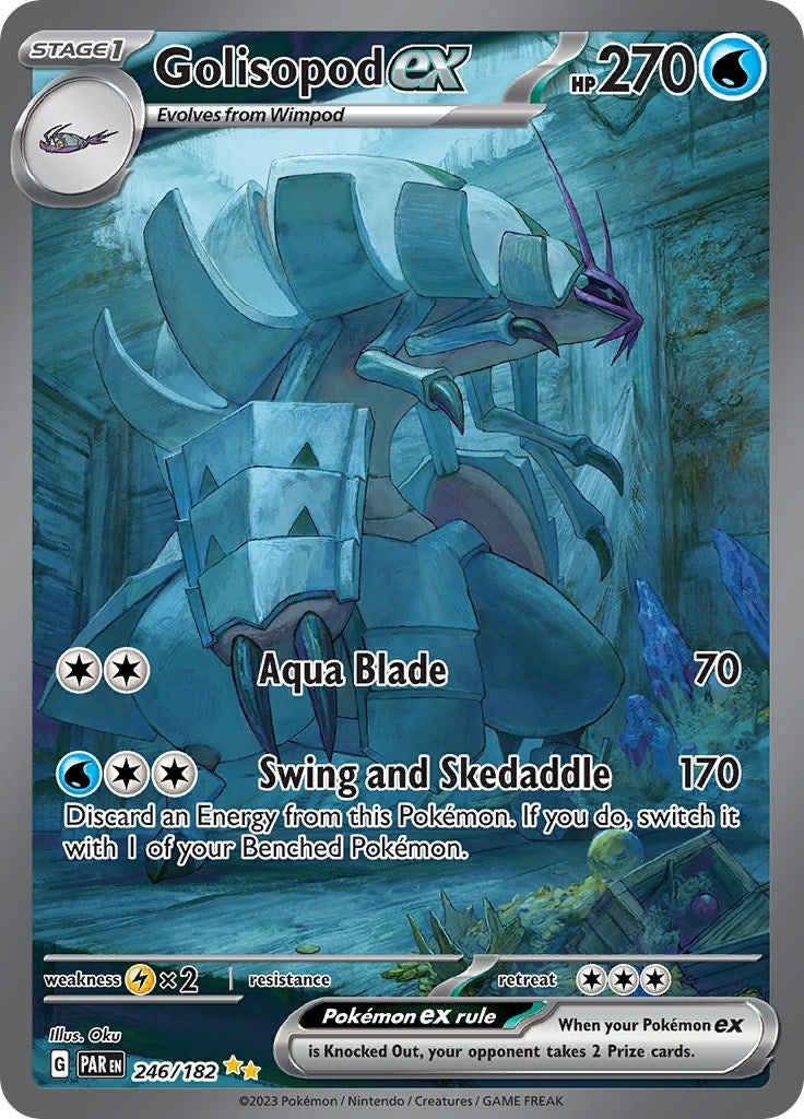 Image for Golisopod ex (246/182) - Pokemon