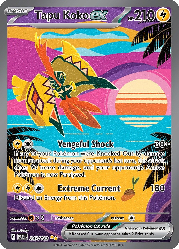Image for Tapu Koko ex (247/182) - Pokemon