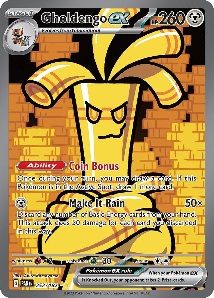 Image for Gholdengo ex (252/182) - Pokemon