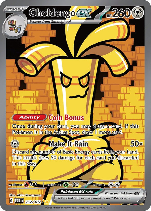 Image for Gholdengo ex (252/182) - Pokemon