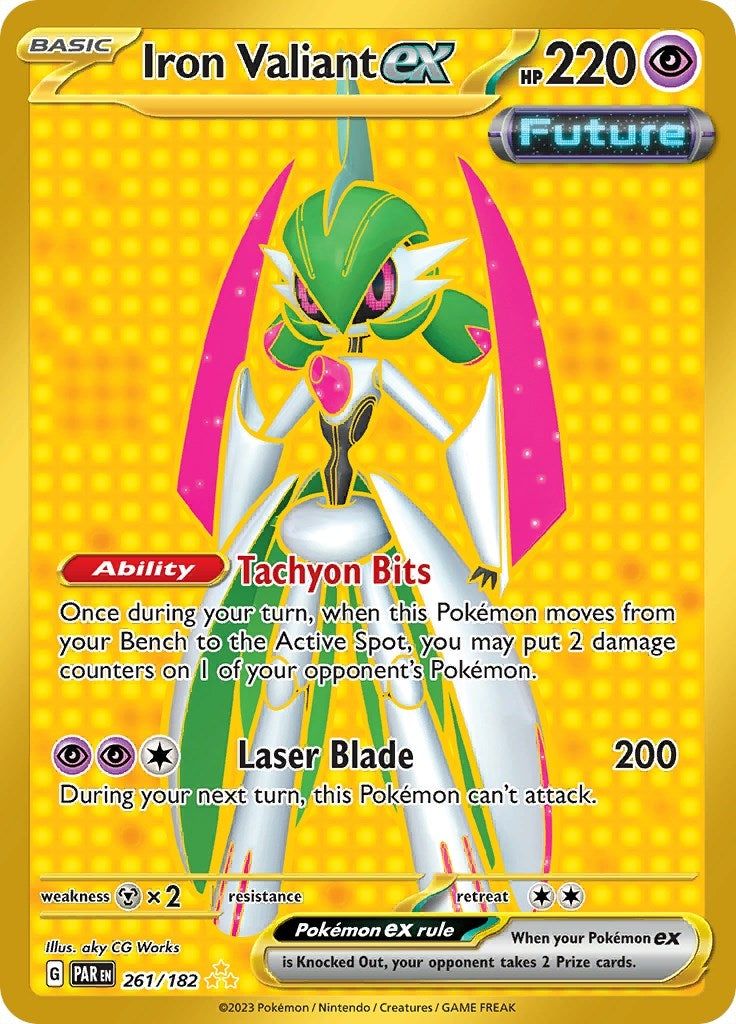 Image for Iron Valiant ex (261/182) - Pokemon