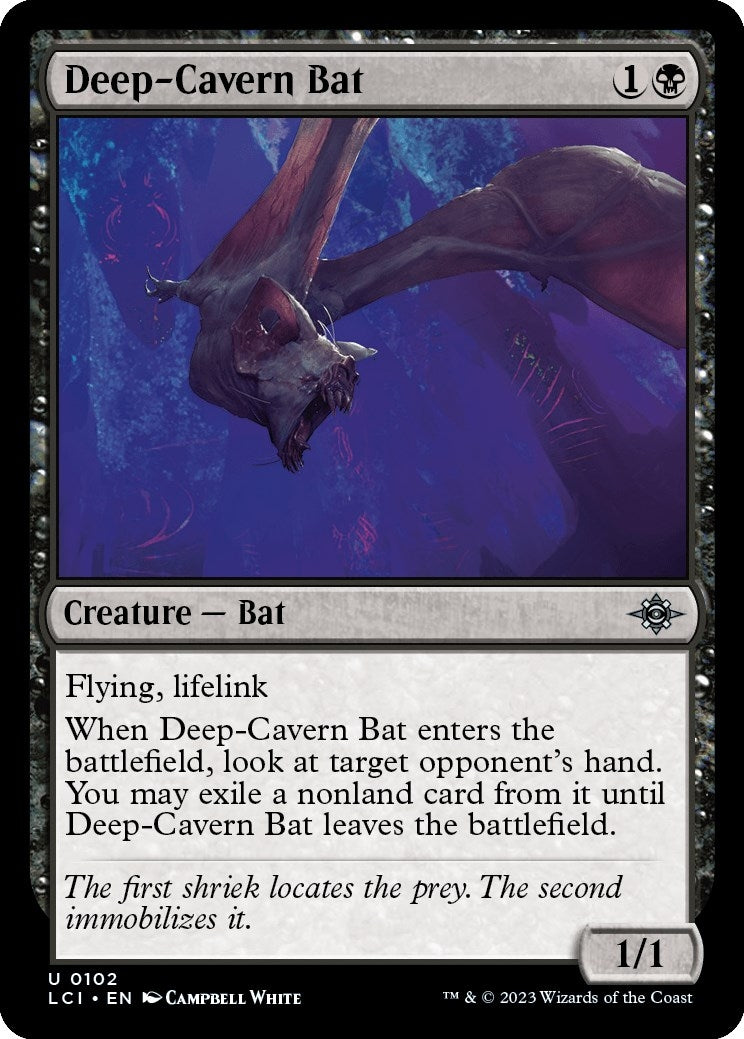 Image for Deep-Cavern Bat (102) - Magic: The Gathering