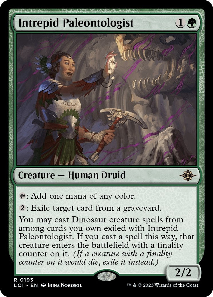 Image for Intrepid Paleontologist (193) - Magic: The Gathering